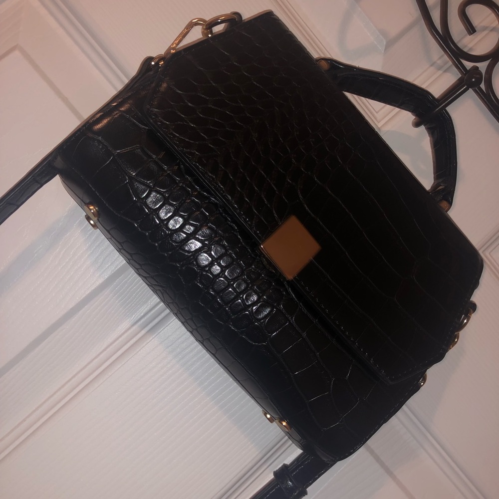 Black handbag